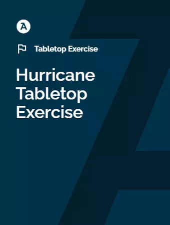 hurricane tabletop exercise cover page