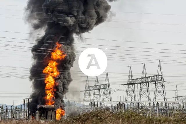 california electric wildfire