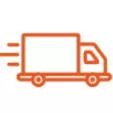 truck moving quickly