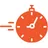 Clock Moving Quickly Icon