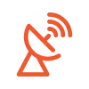 Icon of satellite dish