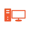 Icon of desktop computer