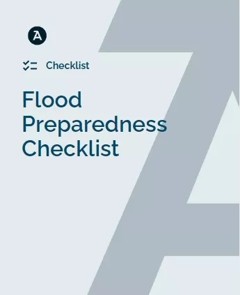 flood preparedness checklist cover page