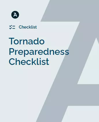 tornado preparedness checklist cover
