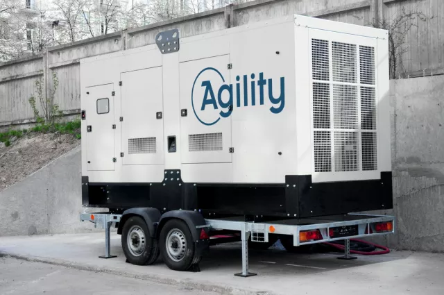 Agility Branded Generator Trailer