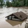 Flooded home